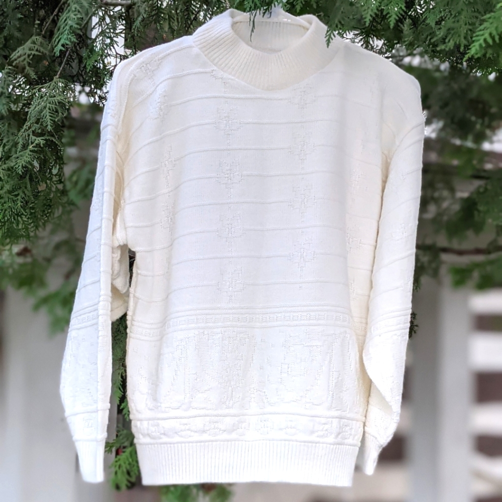 Vintage American Pride Cream Sweater